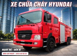 Xe chữa cháy Hyundai 10 khối