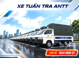 Xe đảm bảo an ninh trật tự